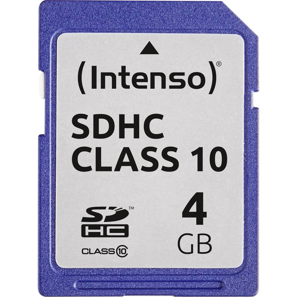 Intenso 3411450 SDHC-kaart 4 GB Class 10