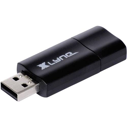 Xlyne Wave USB-Stick 4 GB Schwarz, Orange 7104000 USB-A (USB 2.0)