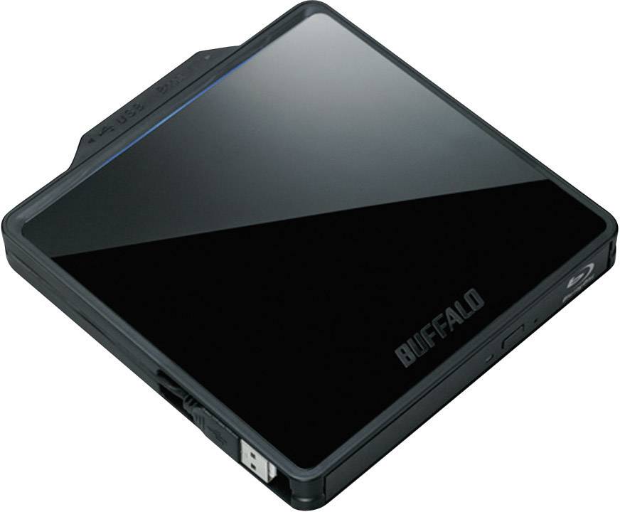 Masterizzatore esterno Bluray Buffalo BRXLPC6U2BEU Dettaglio USB 2.0