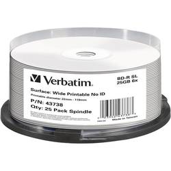 Image of Verbatim 43738 Blu-ray BD-R Rohling 25 GB 25 St. Spindel Bedruckbar