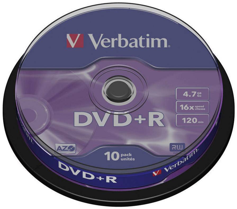 Verbatim DataLifePlus - 10 x DVD+R - 4.7 GB 16x-0