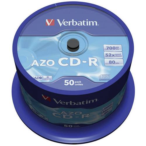 Verbatim 43343 CD-R Rohling 700 MB 50 St. Spindel