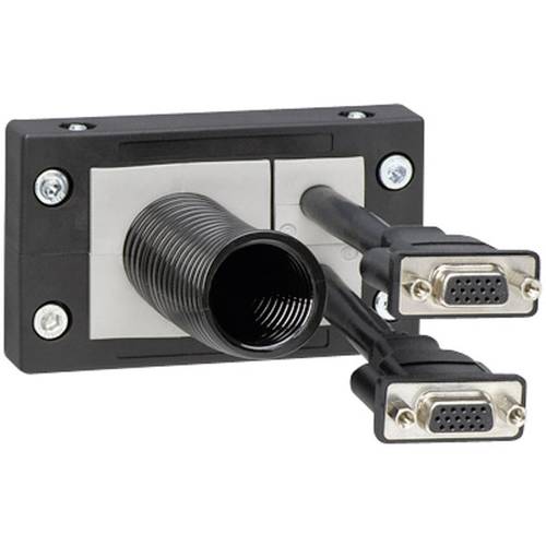 Icotek KEL 10/3 Kabeleinführungsleiste Polyamid Schwarz 1 St.