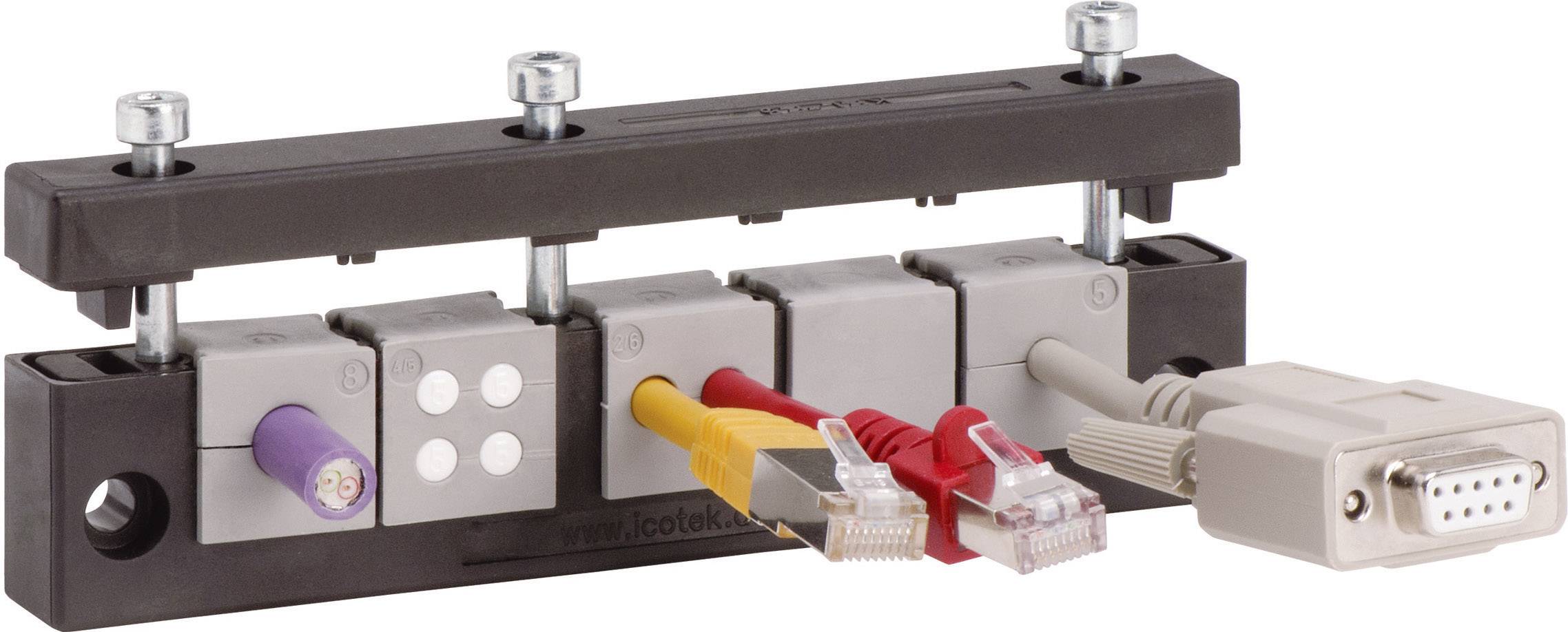 Icotek KEL-DPZ 24/25 Kabeldurchführungsplatte Klemm- (max.) 12 mm Polyamid, Elastomer Grau, Schwarz 1 St. – Electronic Schweiz Icotek KEL-DPZ 24/25 Kabeldurchführungsplatte Klemm- (max.) 12 mm Polyamid, Elastomer Grau, Schwarz 1 St. – Electronic Schweiz