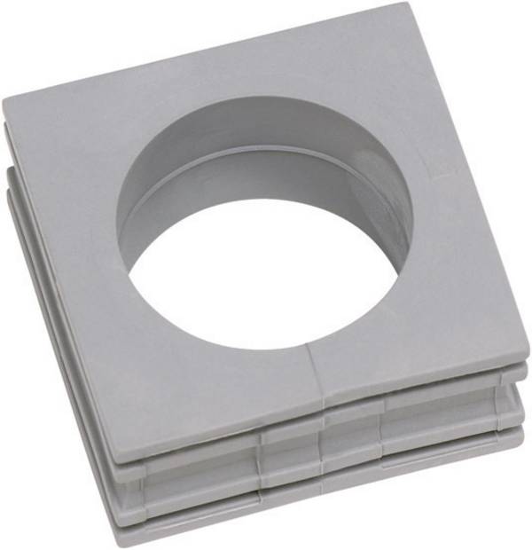 Icotek KT 21 Kabeldurchführung geschlitzt  Klemm-Ø (max.) 22 mm  Elastomer Grau 1 St.