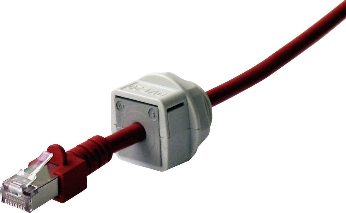 Icotek QVT 32 Kabeldurchführung teilbar Polycarbonat Grau 1 St.