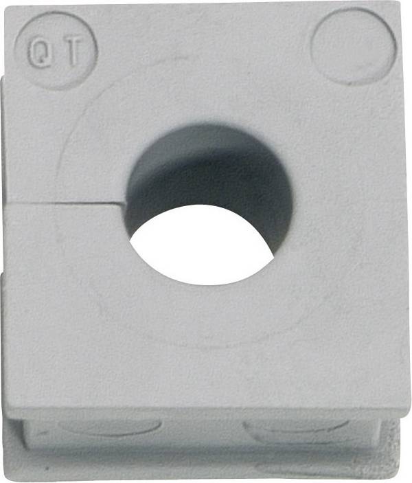Icotek QT 8 Kabeldurchführung Klemm-Ø (max.) 9 mm Elastomer Grau 1 St.