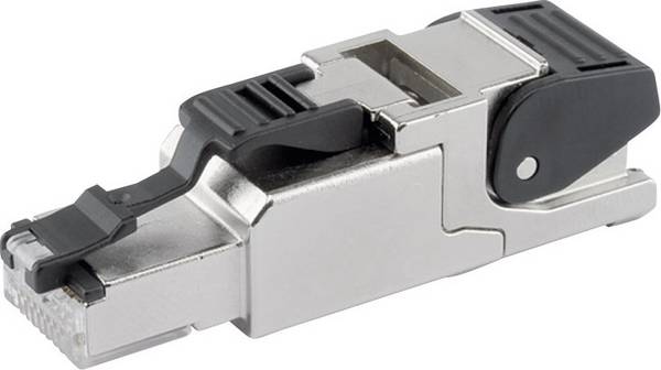 Telegärtner 100023037 RJ45-Stecker gerade, feldkonfektionierbar 100023037 Stecker, gerade    Mehrfarbig 1 St.