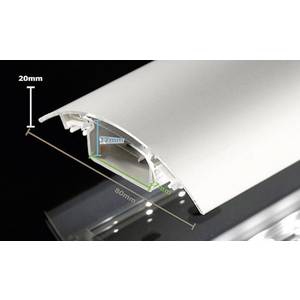 Alunovo Ed90 050 Kabelkanal L X B X H 500 X 80 X Mm 1 St Edelstahl Geburstet Kaufen