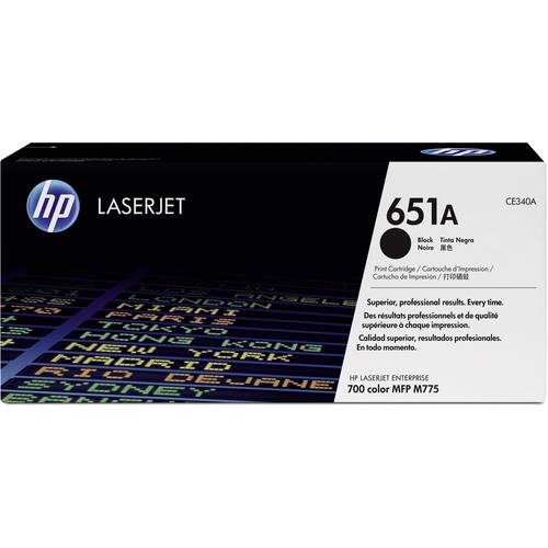 HP Toner 651A Original Schwarz 13500 Seiten CE340A