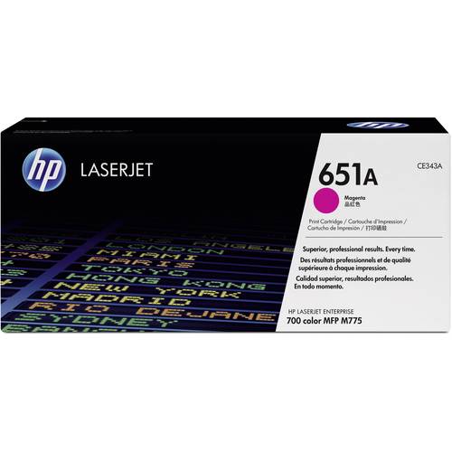 HP Toner 651A Original Magenta 16000 Seiten CE343A
