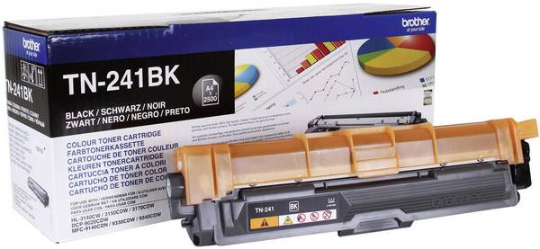 Brother Toner TN-241BK Original Schwarz 2500 Seiten TN241BK
