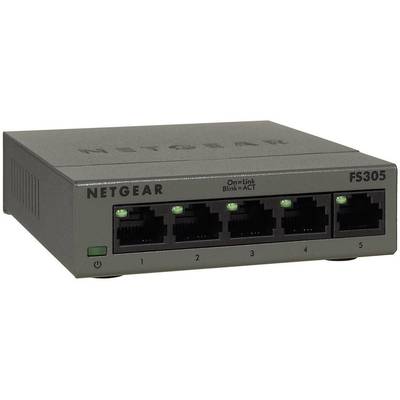 NETGEAR FS305 Netzwerk Switch  5 Port 100 MBit/s  