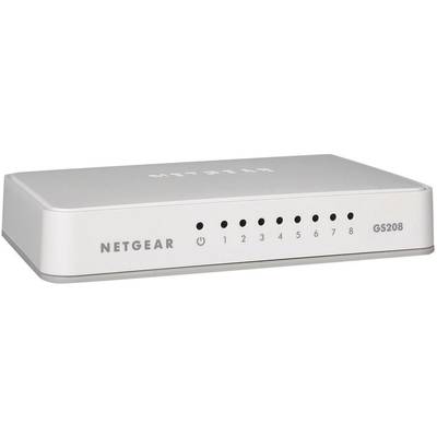 NETGEAR GS208 Netzwerk Switch  8 Port 1 GBit/s  