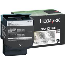 Image of Lexmark Rückgabe Toner C544 C546 X544 X546 X548 C544X1KG Original Schwarz 6000 Seiten
