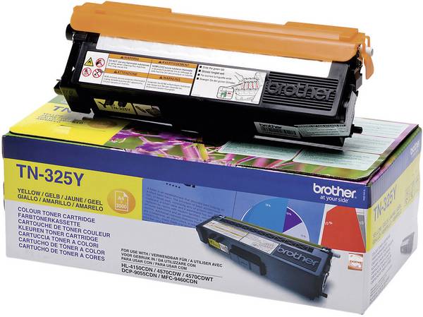 Brother Toner TN-325Y Original  Gelb 3500 Seiten TN325Y