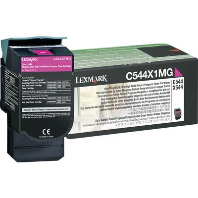 Lexmark Rückgabe Tonerkassette C544 C546 X544 X546 X548 Original  Magenta 4000 Seiten C544X1MG