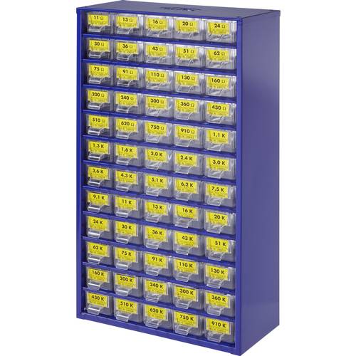 420190 Metallschicht-Widerstand Sortiment axial bedrahtet 0.25 W 1 % 1 Set