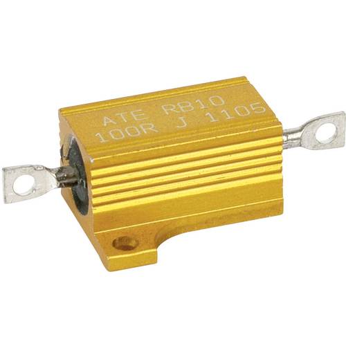 Thumbnail - ATE Electronics RB10/1-100R-J-1 Hochlast-Widerstand 100 Ω axial bedrahtet 12 W 5 % 1 St.