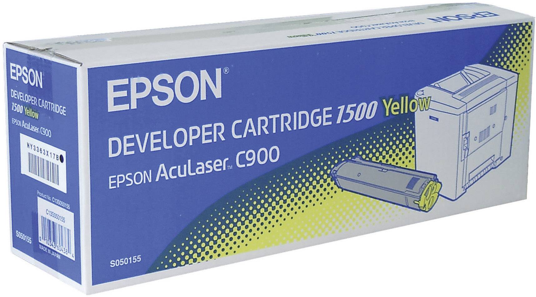 Epson C13S050155 - Tonerpatrone - 1 x GelbYellow-0