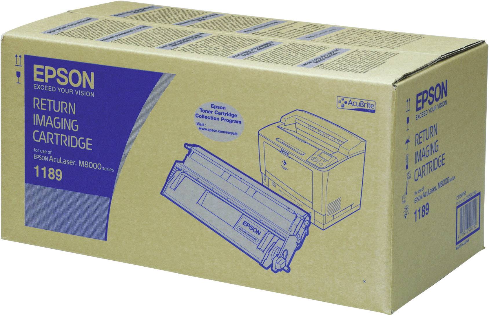 Epson Schwarz - Original - Tonerpatrone - für AcuLaser M8000D3TN - M8000DN - M80-0