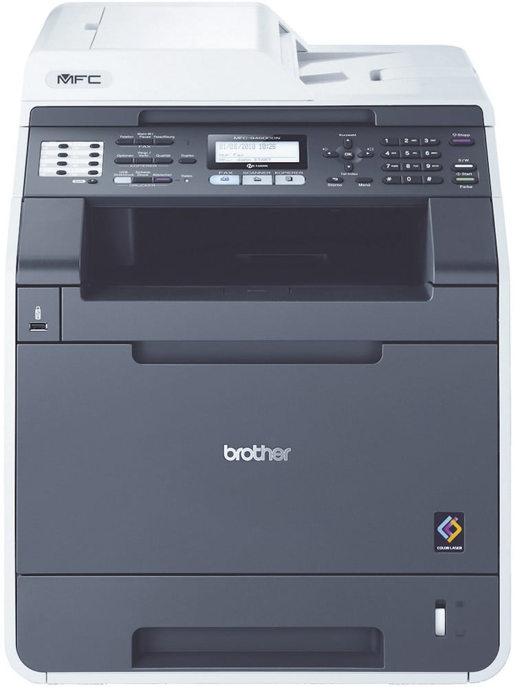 Brother MFC9465CDN Farblaserdrucker Multifunktion 4in1, USB,LAN,Duplex,ADF, (Drucker,Kopierer