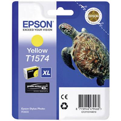Epson Tinte T1574 Original  Gelb C13T15744010