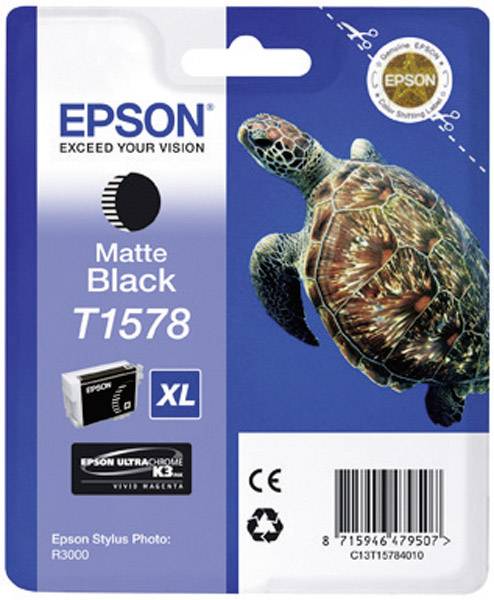 EPSON T1578 mattschwarz Tintenpatrone
