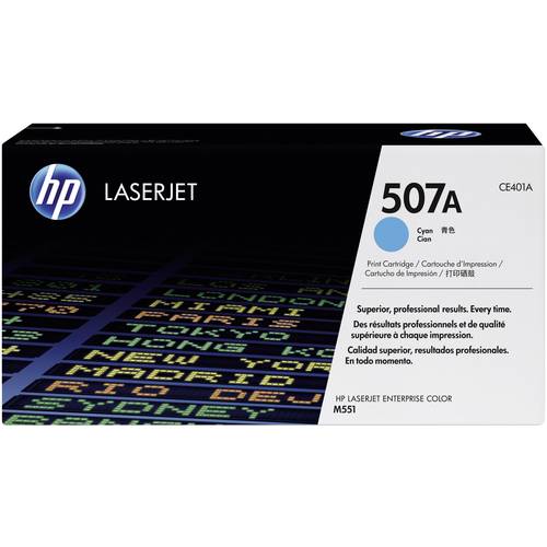 HP Toner 507A Original Cyan 6000 Seiten CE401A