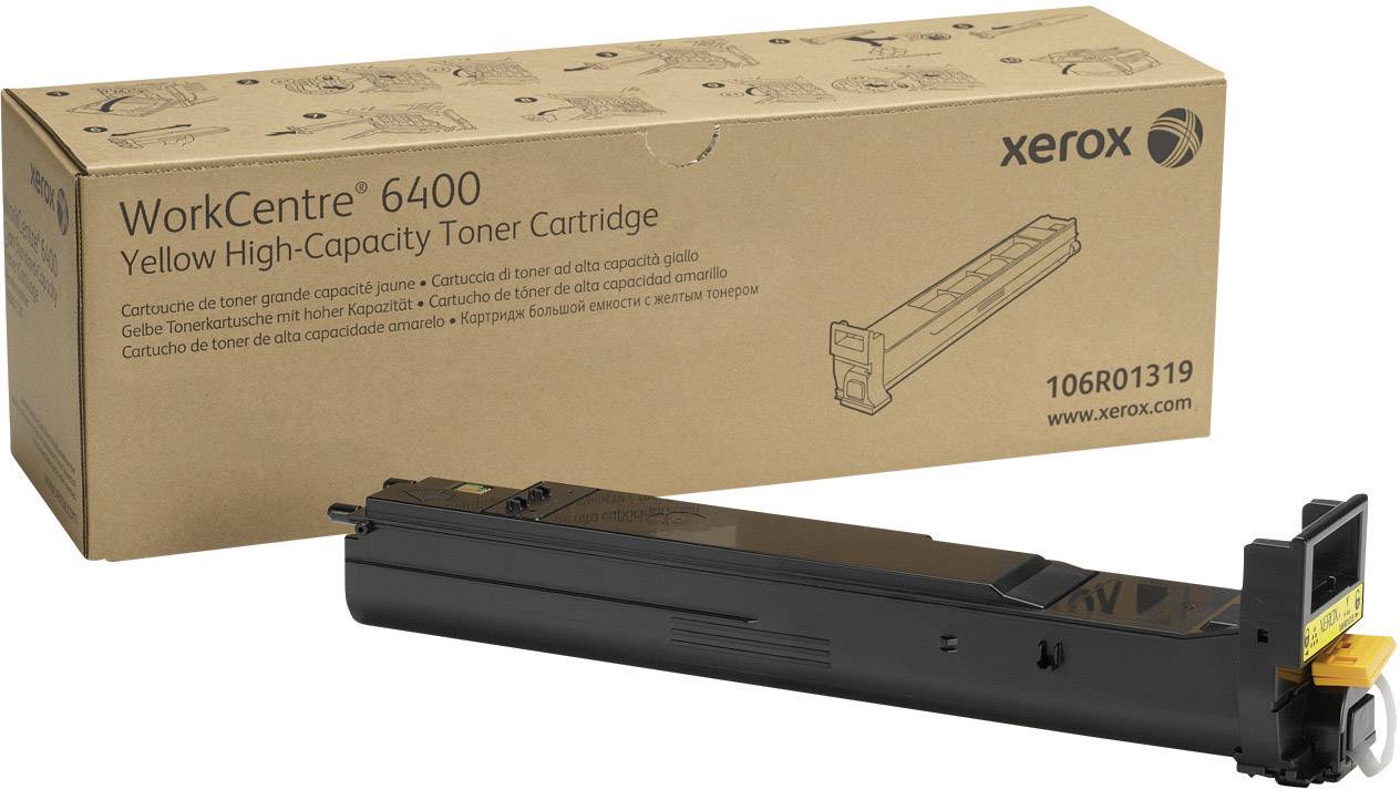 Xerox - Mit hoher Kapazität - Gelb - original - Tonerpatrone - für WorkCentre 6400, 6400/XFM, 6400S, 6400SFS, 6400X, 640-0