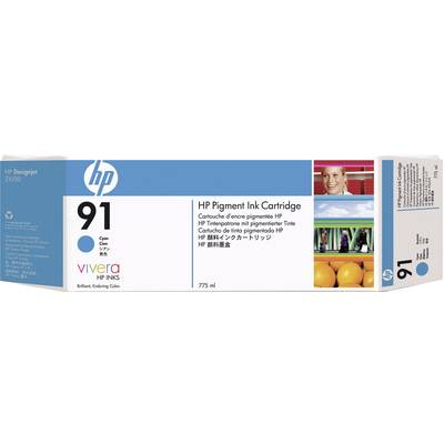 HP Druckerpatrone 91 Original  Cyan C9467A