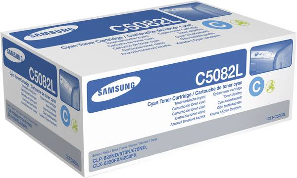 Samsung CLT-C5082L - Hohe Ergiebigkeit - Cyan - Original - Tonerpatrone