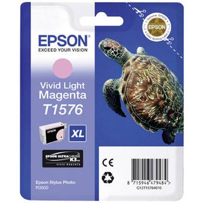 Epson Druckerpatrone T1576 XL Original  Light Magenta C13T15764010