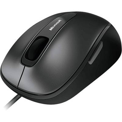 Microsoft Comfort Mouse 4500 Business Maus USB Optisch Schwarz 5 Tasten 1000 dpi 