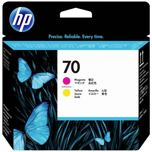 HP Druckkopf 70 Original Magenta, Gelb C9406A