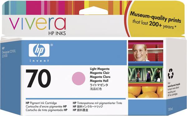 HP Druckerpatrone 70 Original  Photo Magenta C9455A