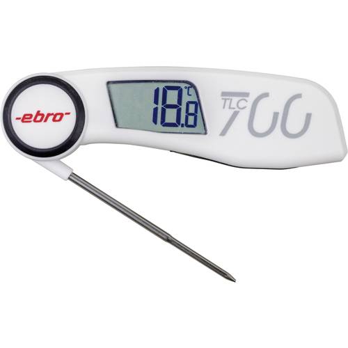 ebro TLC 700 Einstichthermometer (HACCP) kalibriert (ISO) Messbereich Temperatur -30 bis 220 °C Fühler-Typ NTC HACCP-kon...