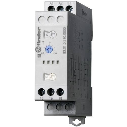 Thumbnail - Finder 83.01.0.240.0000 83.01.0.240.0000 Zeitrelais Multifunktional 1 St. Zeitbereich: 0.05 s (min) 1 Wechsler
