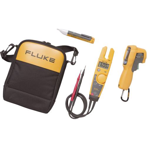 Fluke T5-600/62MAX+/1AC KIT Stromzange, Hand-Multimeter digital CAT III 600 V Anzeige (Counts): 4000