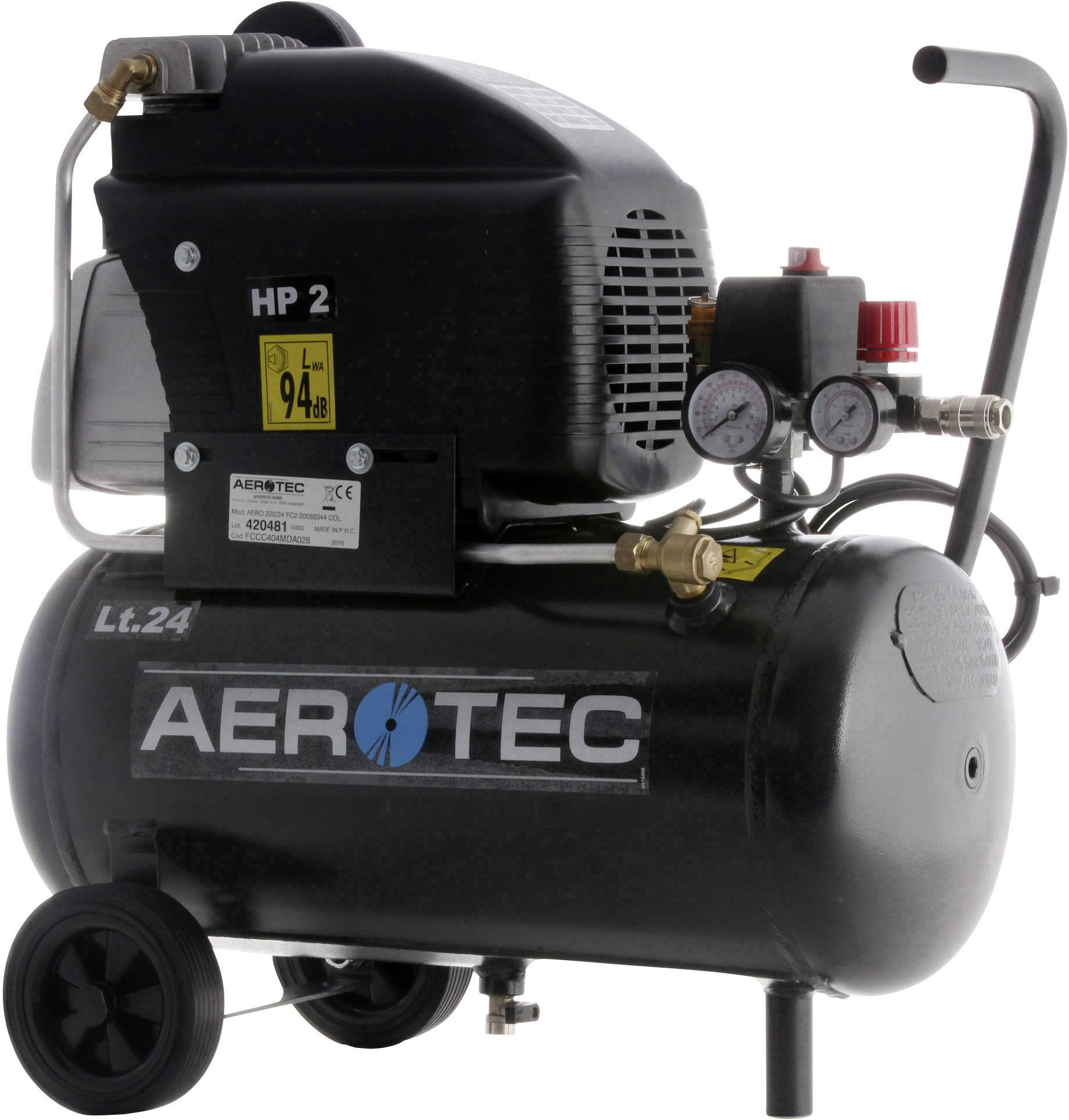 AEROTEC Druckluft-Kompressor 24 l Aerotec 220-24FC