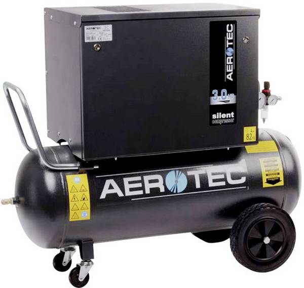 Aerotec Druckluft-Kompressor Super Silent 90 90 l 10 bar