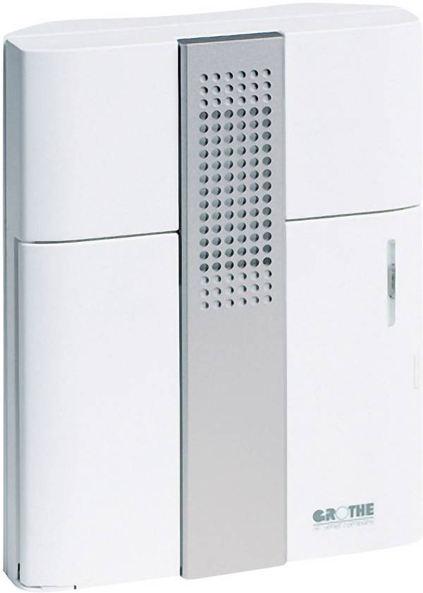 Grothe 43150 Gong 8 - 12 V 83 dBA Weiß, Silber
