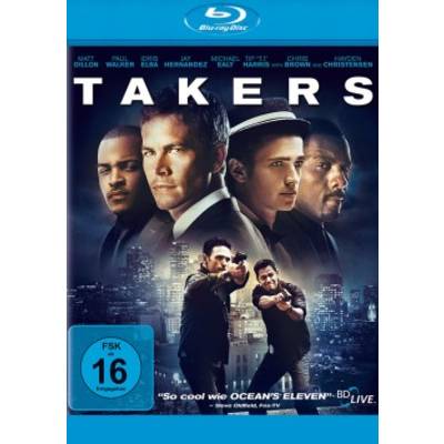 blu-ray Takers FSK: 16 