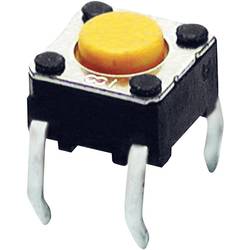 Image of Omron B3F1002 Drucktaster 24 V/DC 0.05 A 1 x Aus/(Ein) tastend (L x B x H) 6 x 6 x 4.3 mm 1 St.