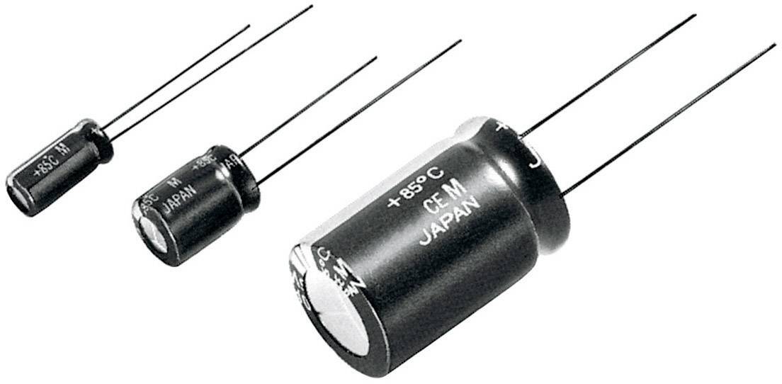 Panasonic 16SEPC100M Elektrolyt-Kondensator radial bedrahtet 2.5mm 100 µF 16 V/DC 20% (Ø x H) 6.3mm x 6mm