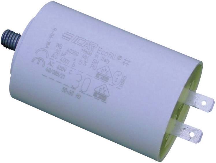 Kondensator 100 /µF uF mit Flachstecker Anlaufkondensator Motorkondensator 450V Kondensatoren