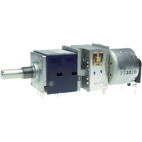 Thumbnail - ALPS 194449 RK27112MC 10KAX2 Motor-Potentiometer staubdicht Stereo 0.05 W 10 kΩ 1 St.
