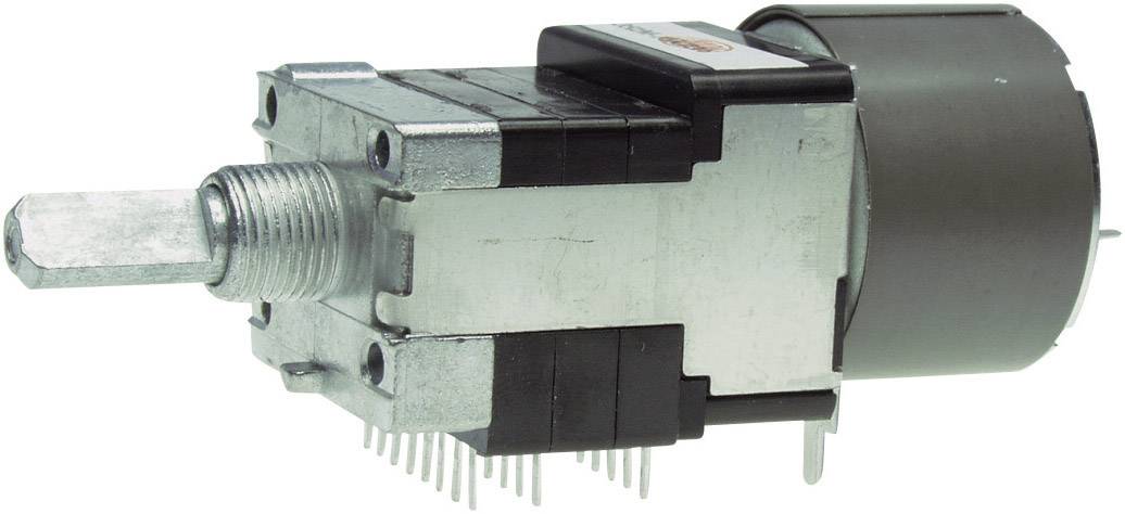 ALPS Motor-Potentiometer staubdicht Stereo 0.05 W 10 k? RK16816MG 10KDX6 1 St. (401951)