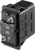 Marquardt 3250.0418 Kfz-Wippschalter 3250.0418 12 V/DC, 24 V/DC 10 A 2 x (Ein)/Aus/(Ein) tastend IP66/IP67 1 St. Piece