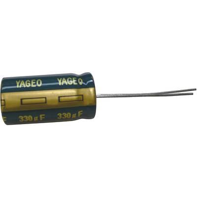 Yageo SJ006M0100B2F-0511 Elektrolyt-Kondensator radial bedrahtet  2 mm 100 µF 6.3 V 20 % (Ø x H) 5 mm x 11 mm 1 St. 